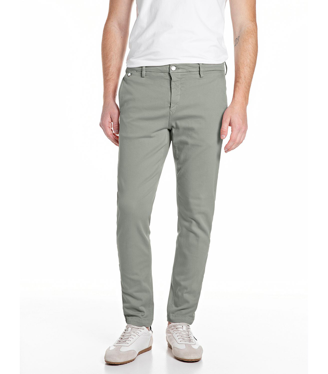 レギュラースリムBENNI Hyperflex Color チノパンツ 詳細画像 ミリタリー 1